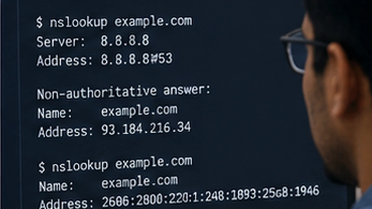 Realistic networking scene illustrating static vs dynamic IP address